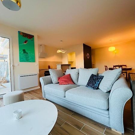 Villa Bleu Marine Chic Calme Et Jardin アンドレジュー・ブテオン エクステリア 写真